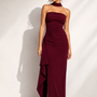 Vestido Jade Borgonha