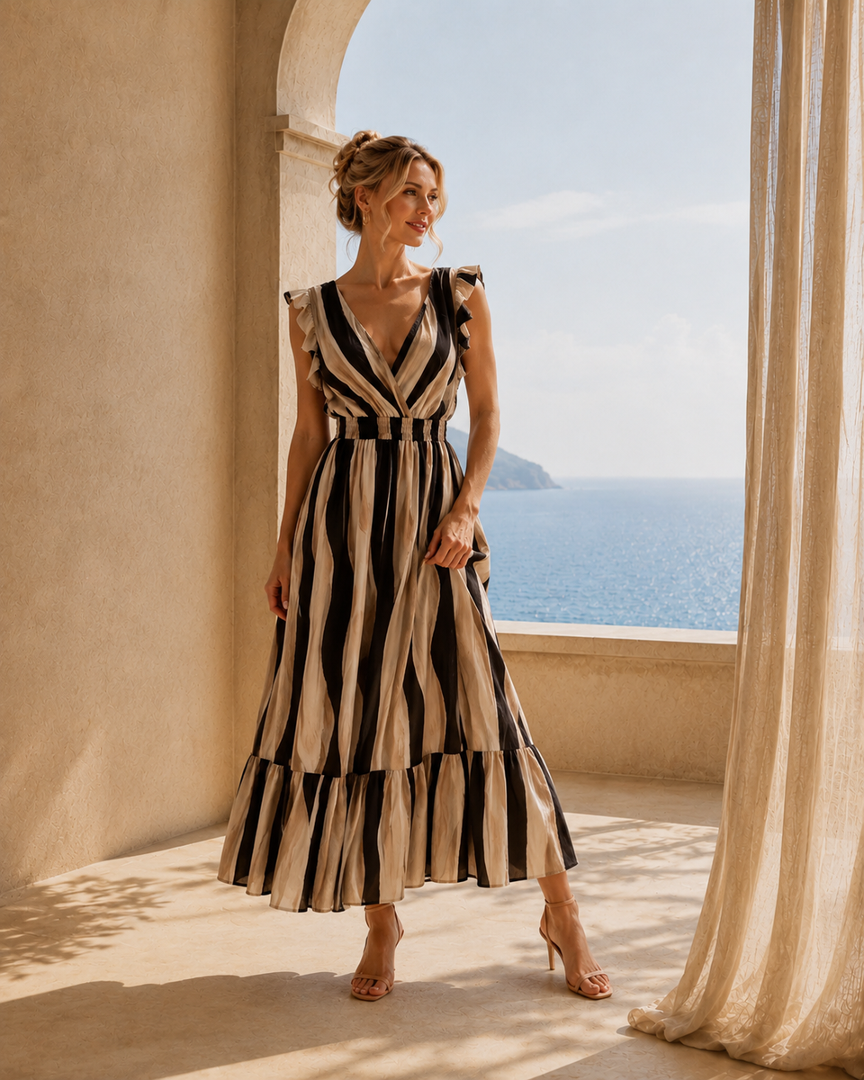 Vestido Areia