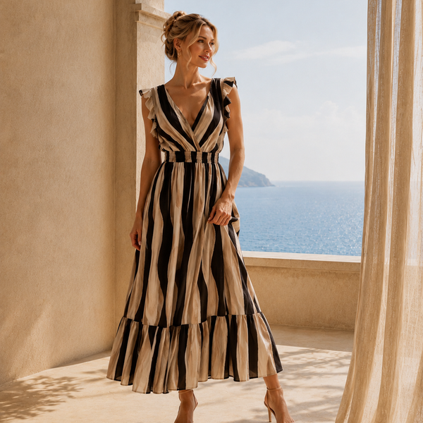 Vestido Areia