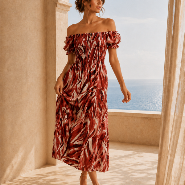 Vestido Folhagem